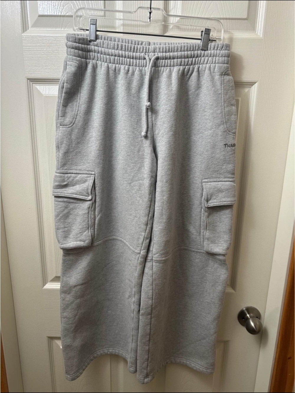 TNA Sweatfleece Cozy Fleece Mega Fit Cargo Joggers Medium